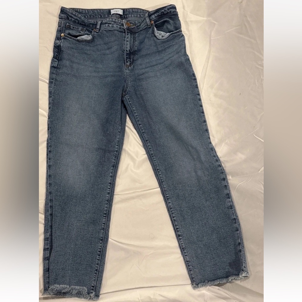 LOFT High Rise Blue Women's Jeans